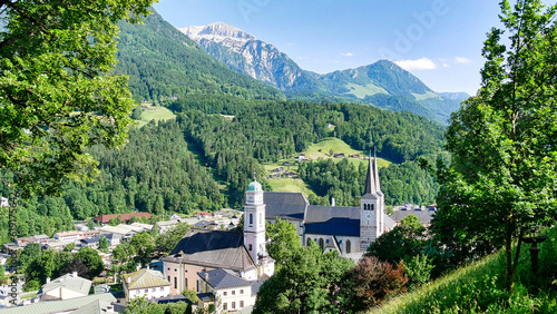 Blick auf Berchtesgaden