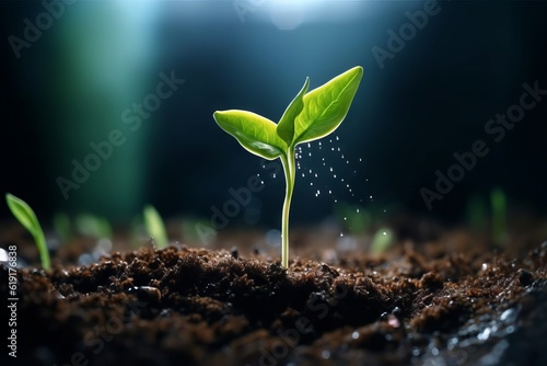 The Journey of a Seed: From Germination to Plant, Generative AI