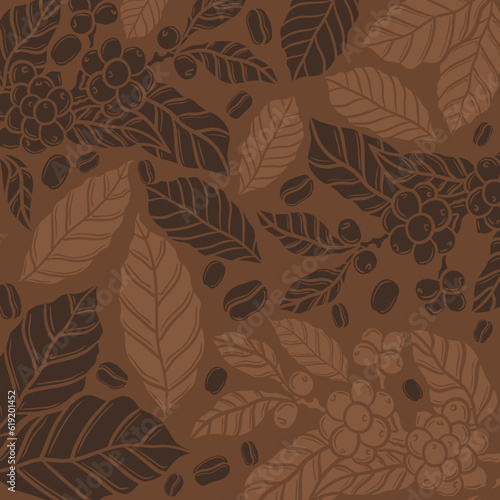 Coffee Plant Pattern