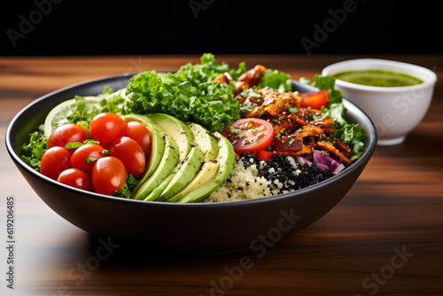 Wholesome Quinoa Bowl Vegetables.