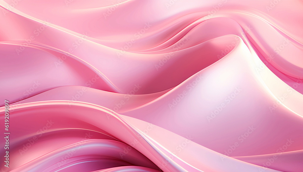 Obraz premium Abstract background , digital waves of pink color Created with Generative AI technology