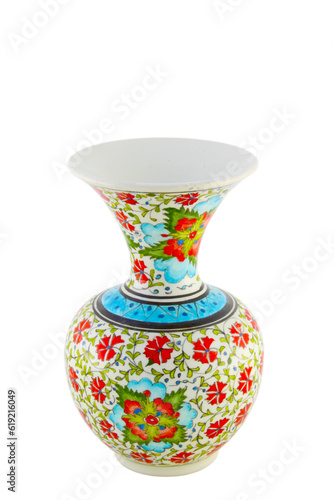 vase on white
