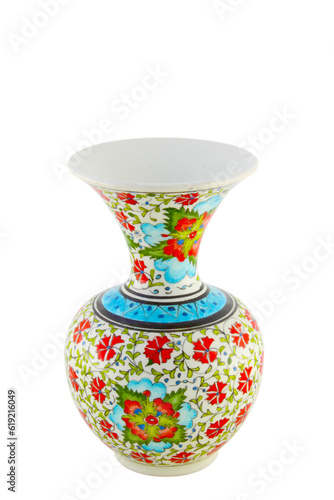 vase on white