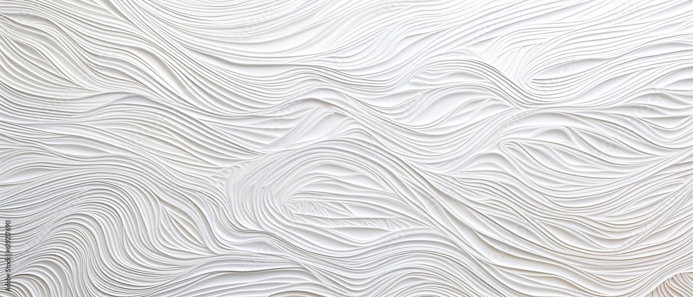 Abstract white wave and swirl texture background. 3d rendering. Wedding invitations background. AI generated Abstract white wave and swirl texture background. 3d rendering. Wedding invitations background. AI generated
