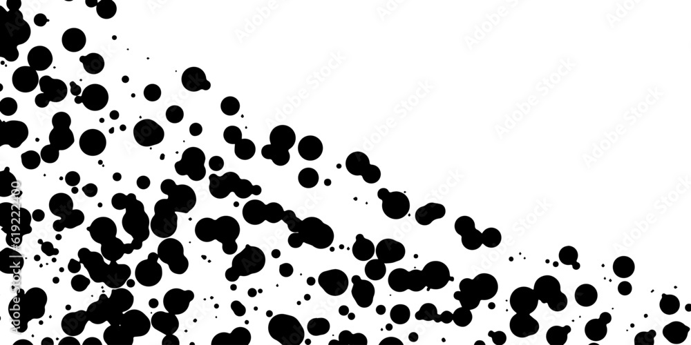 Abstract grunge monochrome texture. Vector background