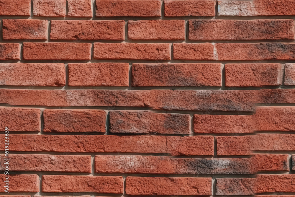 Texture of red brick wall. Concept of textures. Generative Ai, Ai. Texture of red brick wall. Concept of textures. Generative Ai, Ai.