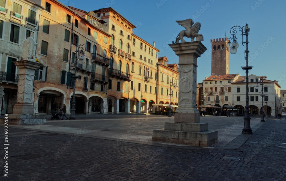 The square of Bassano del Grappa.