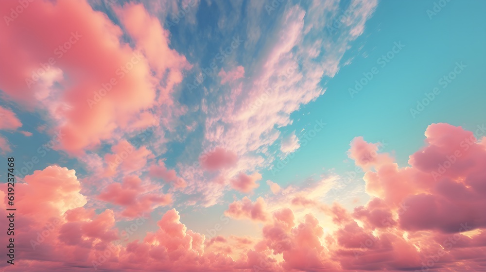 Beautiful Pink Clouds