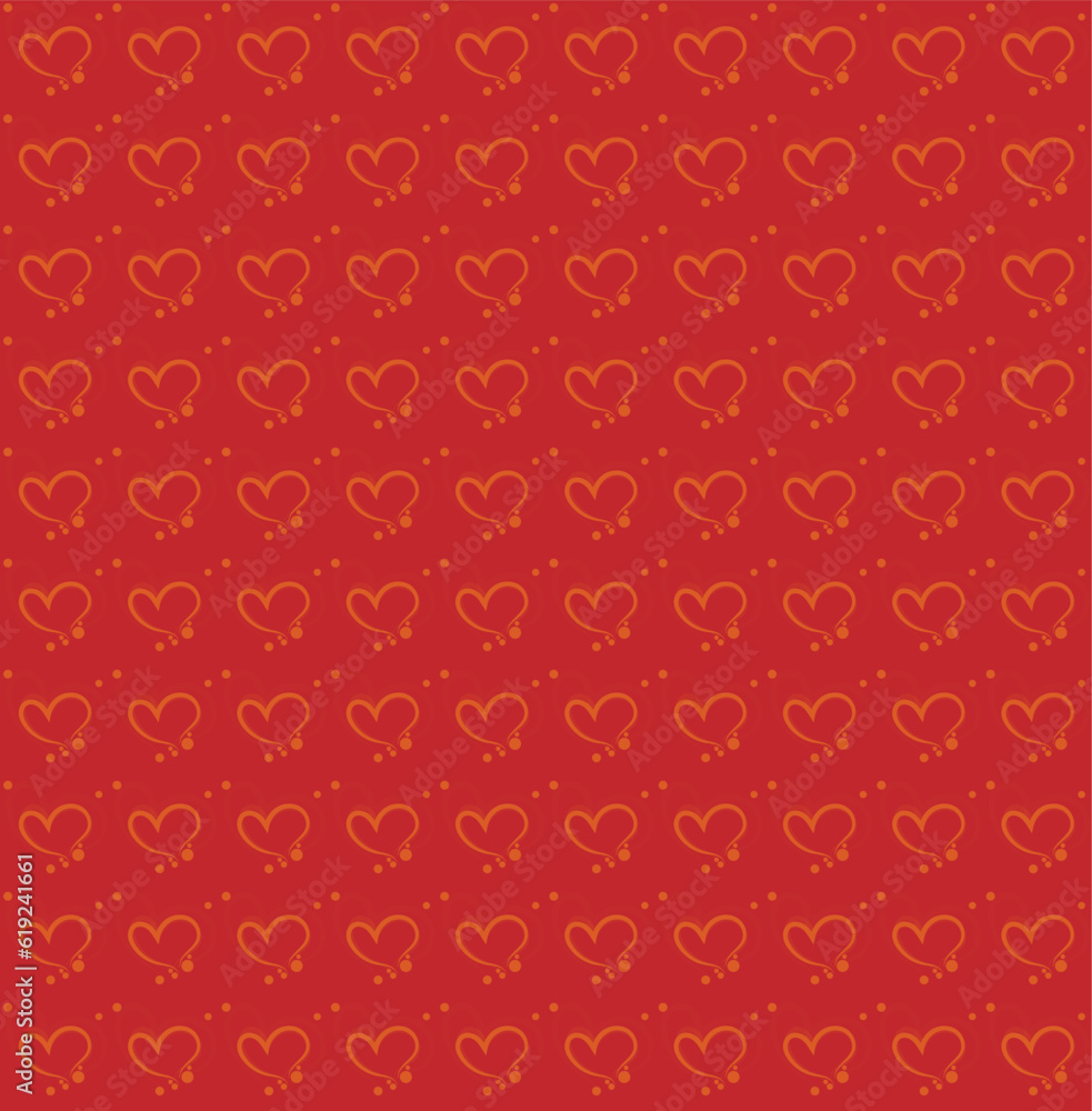 Romantic Seamless Love Pattern Romantic Seamless Love Pattern