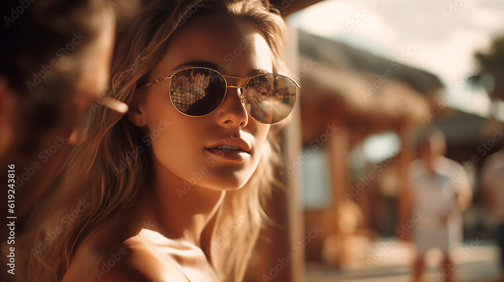 young adult caucasian beauty woman, vacation, fictional place young adult caucasian beauty woman, vacation, fictional place