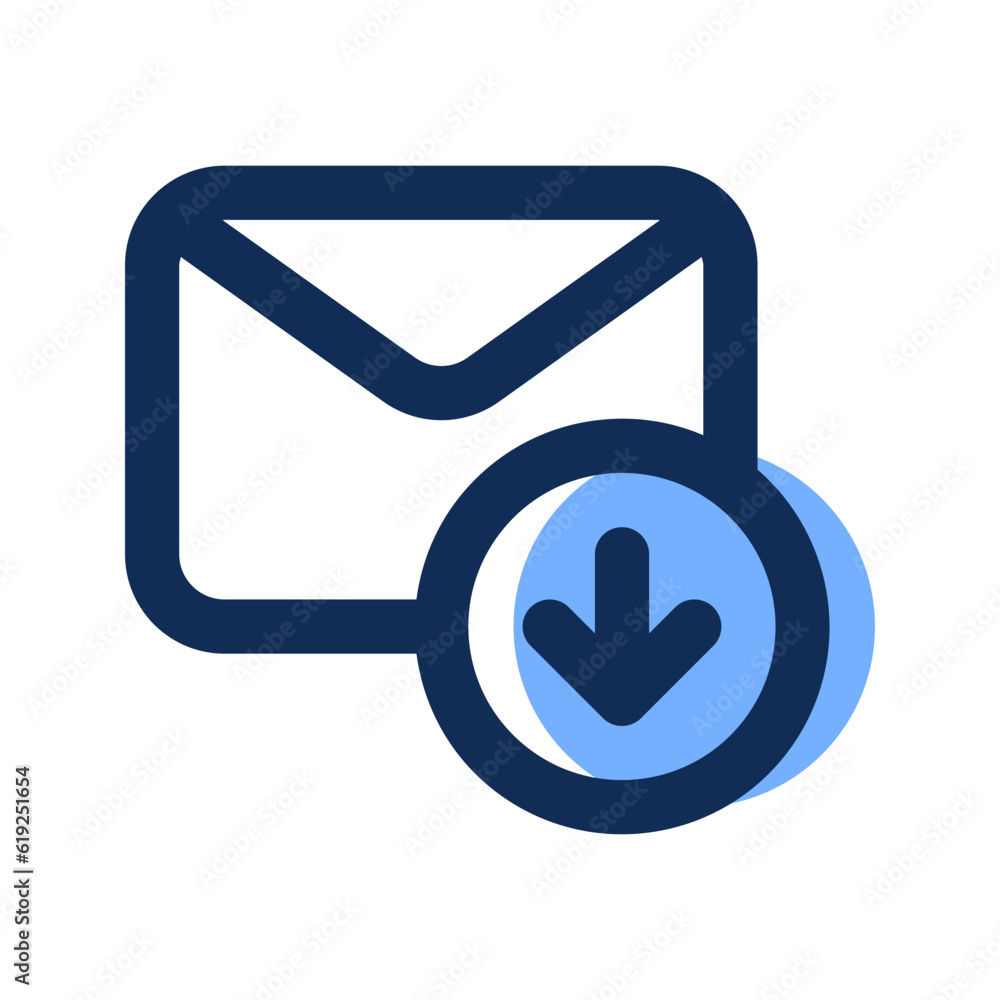 receive filled line icon receive filled line icon