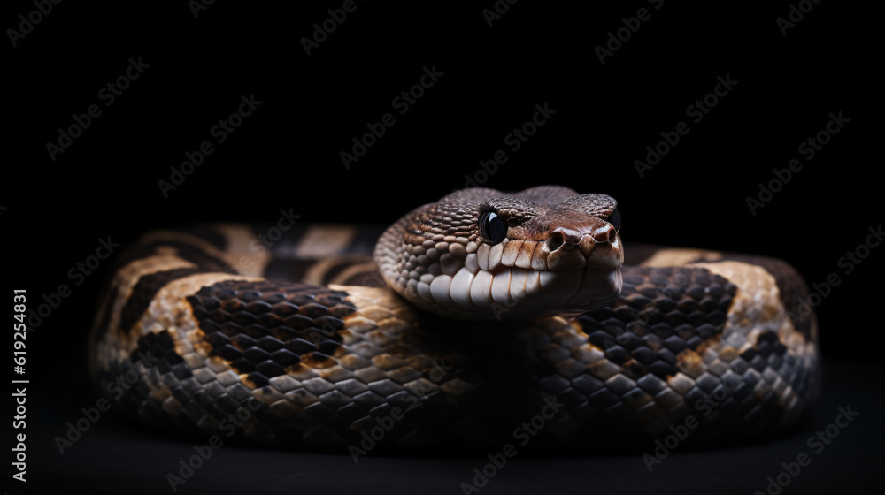 close up of a snake reptile animal nature wildlife generative ai close up of a snake reptile animal nature wildlife generative ai