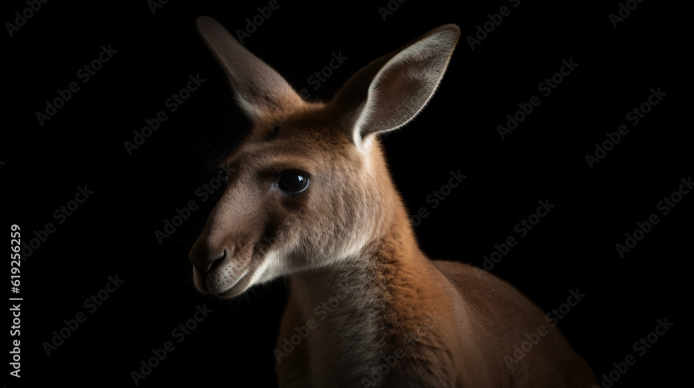 kangaroo animal wildlife nature mammal generative ai kangaroo animal wildlife nature mammal generative ai