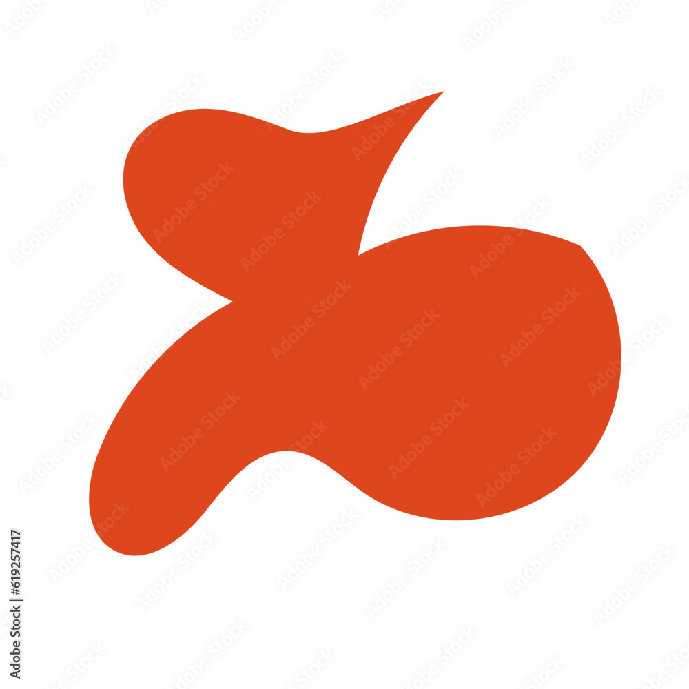 Orange Abstract Shape Vectors Orange Abstract Shape Vectors