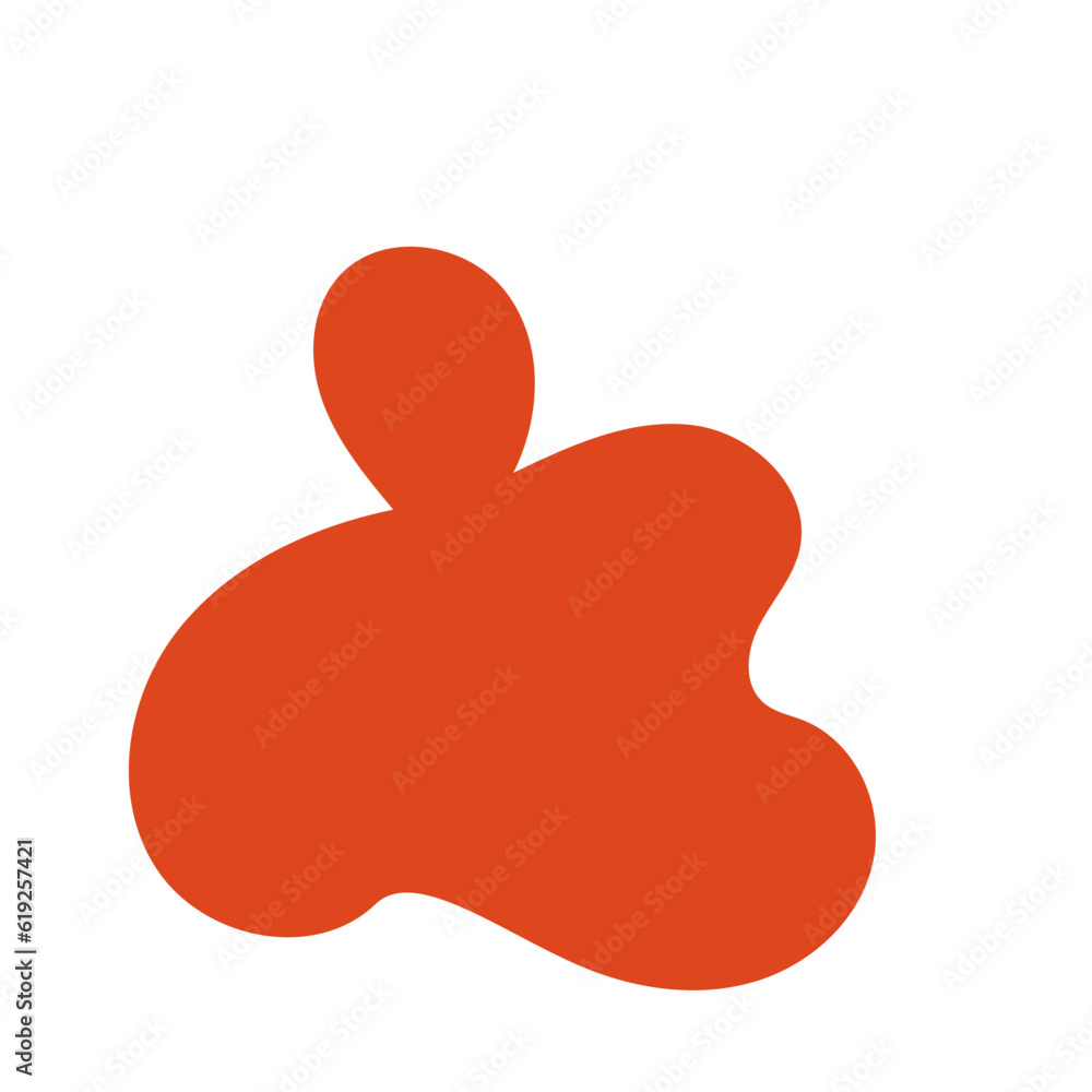 Orange Abstract Shape Vectors Orange Abstract Shape Vectors