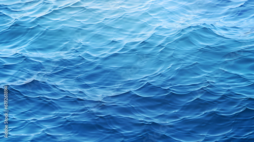 Beautiful and fresh blue water ripple background image 