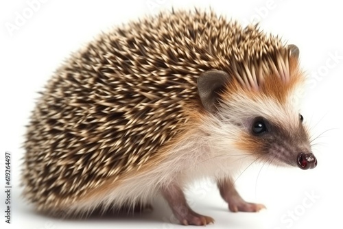 Cute Hedgehog Standing Upright