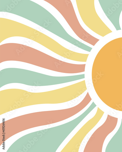 Sunshine smile Pattern, Yellow and orange sunshine white Backgrounds, Good morning sunshine, Hello Sunshine Wallpaper Love Cards Vector Stock Vector Illustration.