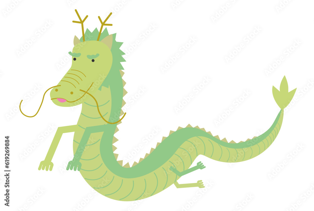 Obraz premium 辰 年賀状 干支 アイコン