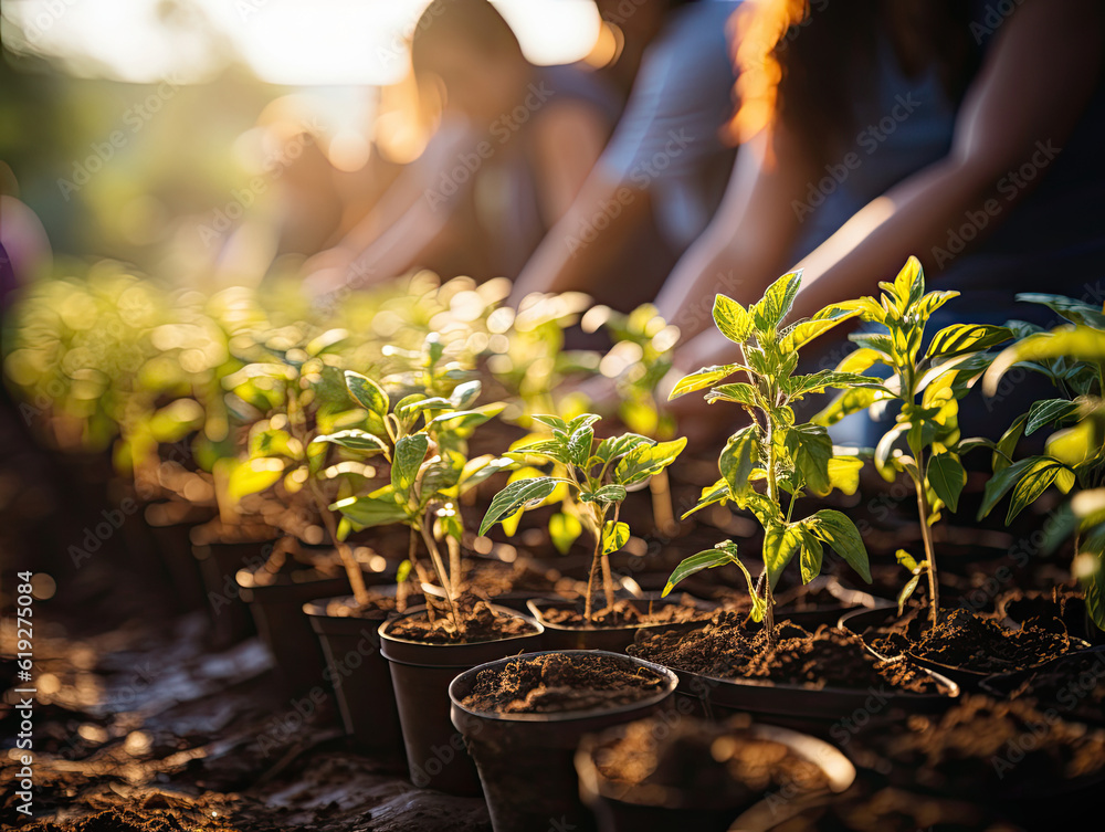 Regenerative farming works on smallscale organic farming with complex