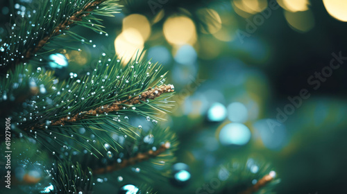 Fotografie, Obraz Macro christmas tree background