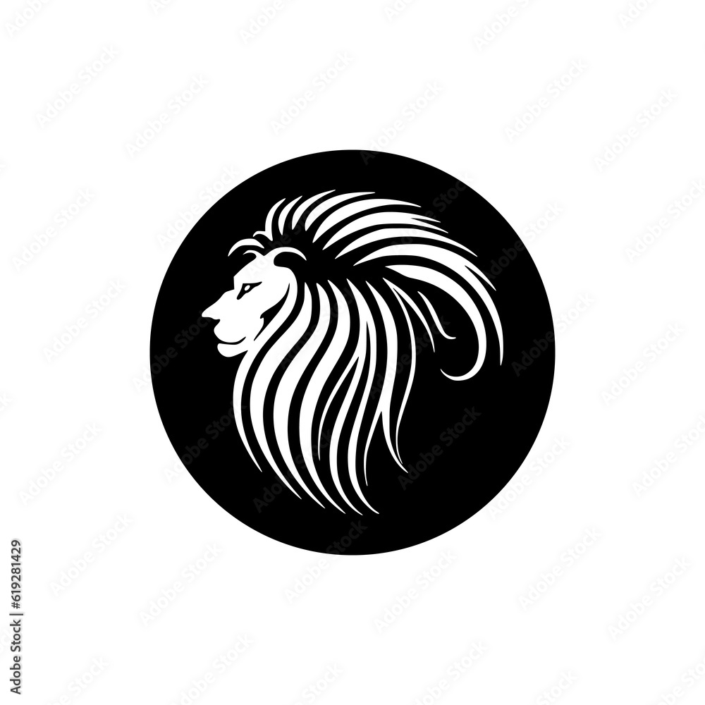 simple lion wild animal clothing logo vector illustration template design simple lion wild animal clothing logo vector illustration template design