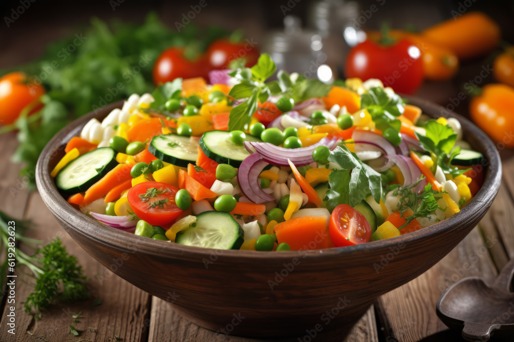 Vegetable Salad, Generative AI