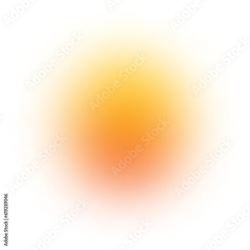 Blur Gradient Circle transparent PNG ball gradient Shining circle holographic blurred circles rainbow color dots. Abstract design elements