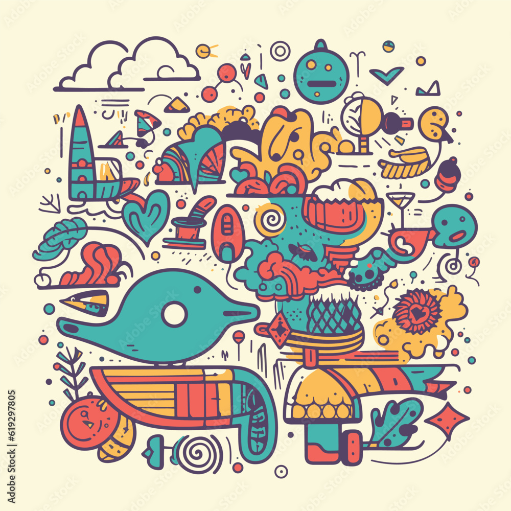 doodle art background collection abstract doodle art background collection abstract