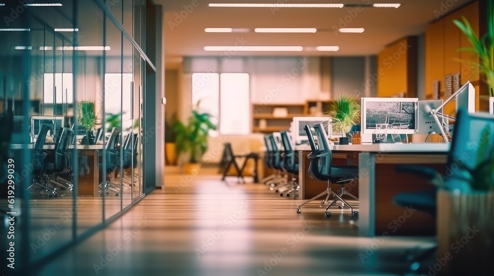 © AIPERA - modern coworking office setup © AIPERA - modern coworking office setup