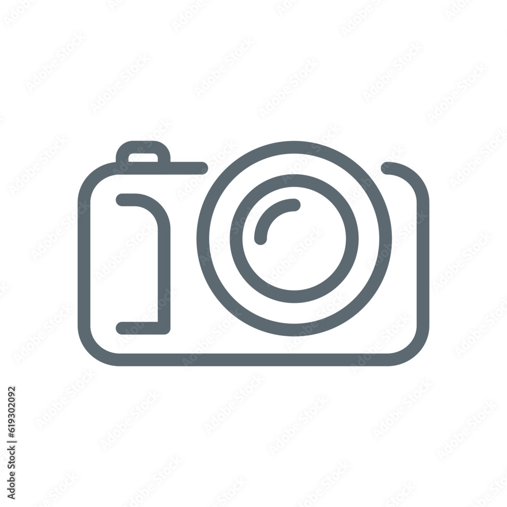 digital camera concept illustration line icon design editable vector eps10 digital camera concept illustration line icon design editable vector eps10
