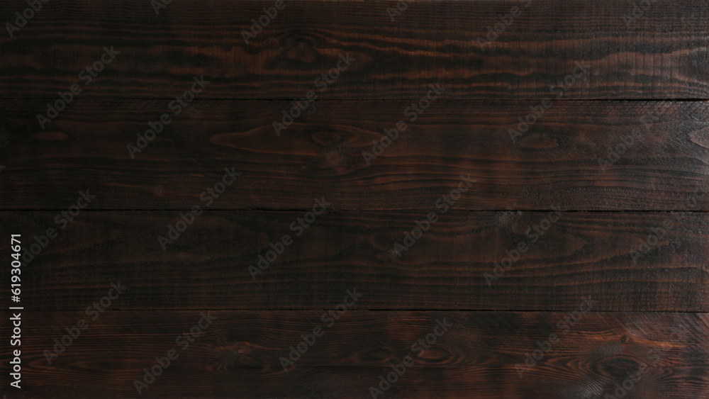 Texture of brown wooden surface as background, banner design