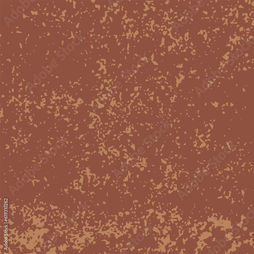 Red brown aged grainy messy...