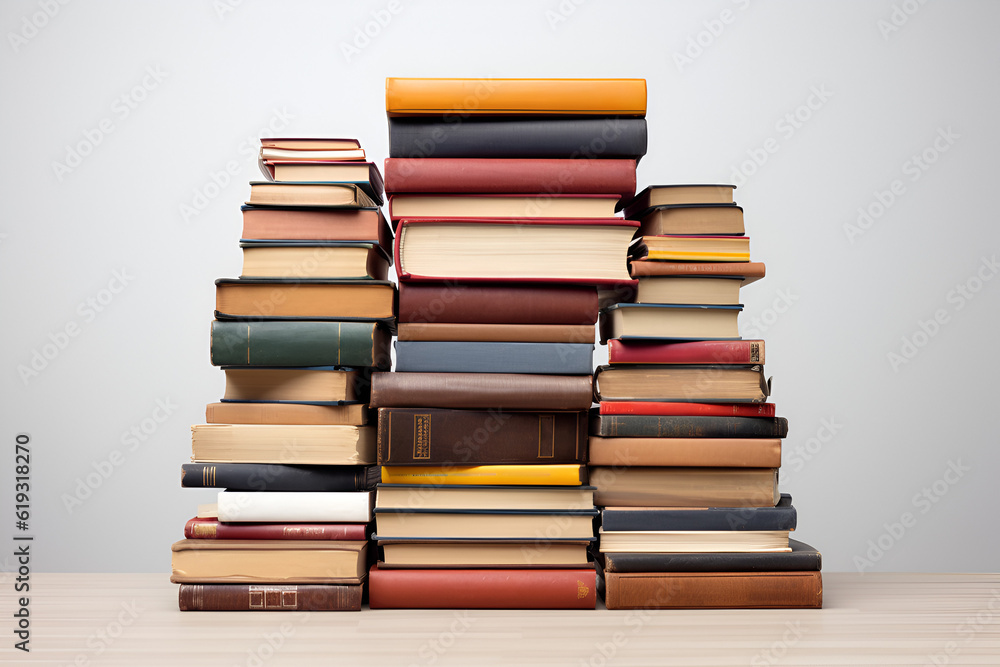 stack of books stack of books