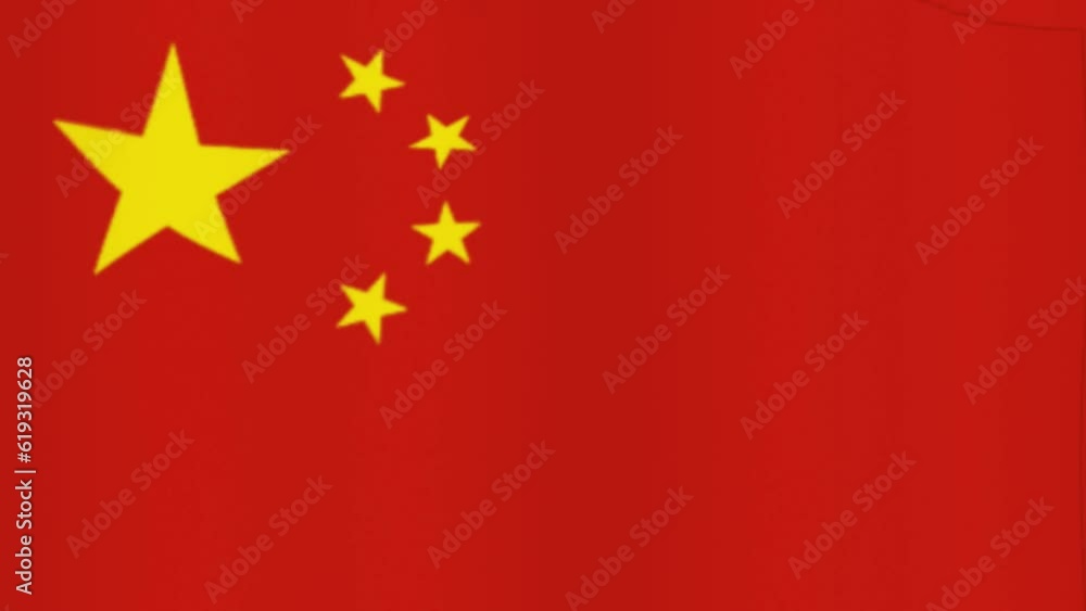 Beautiful scenery of China flag video. 3d flag raising videos. Beautiful scenery of China flag video. 3d flag raising videos.