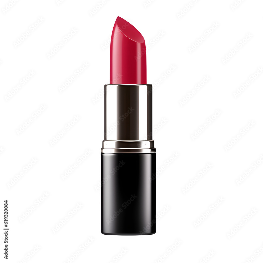 Beautiful red lipstick. Makeup realistic cosmetic vector illustration isolated Beautiful red lipstick. Makeup realistic cosmetic vector illustration isolated