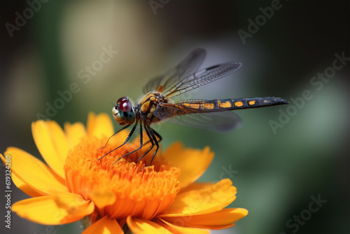 a dragonfly on a flower © imur