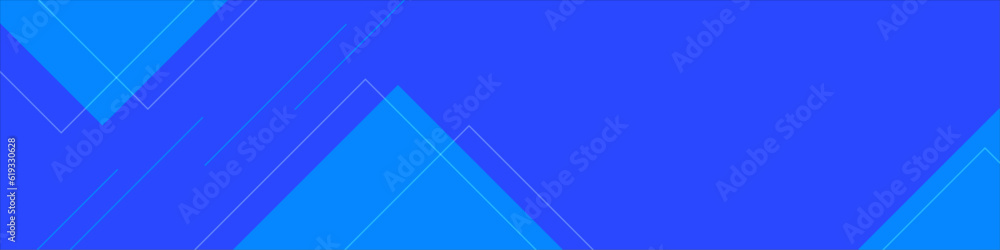 Obraz na plátně Linkedin banner, Banner, Blue Gradient Background