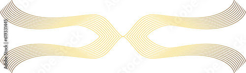 luxury abstract gold floral ornament