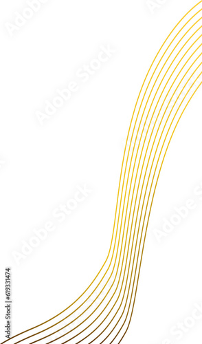 luxury abstract gold floral ornament