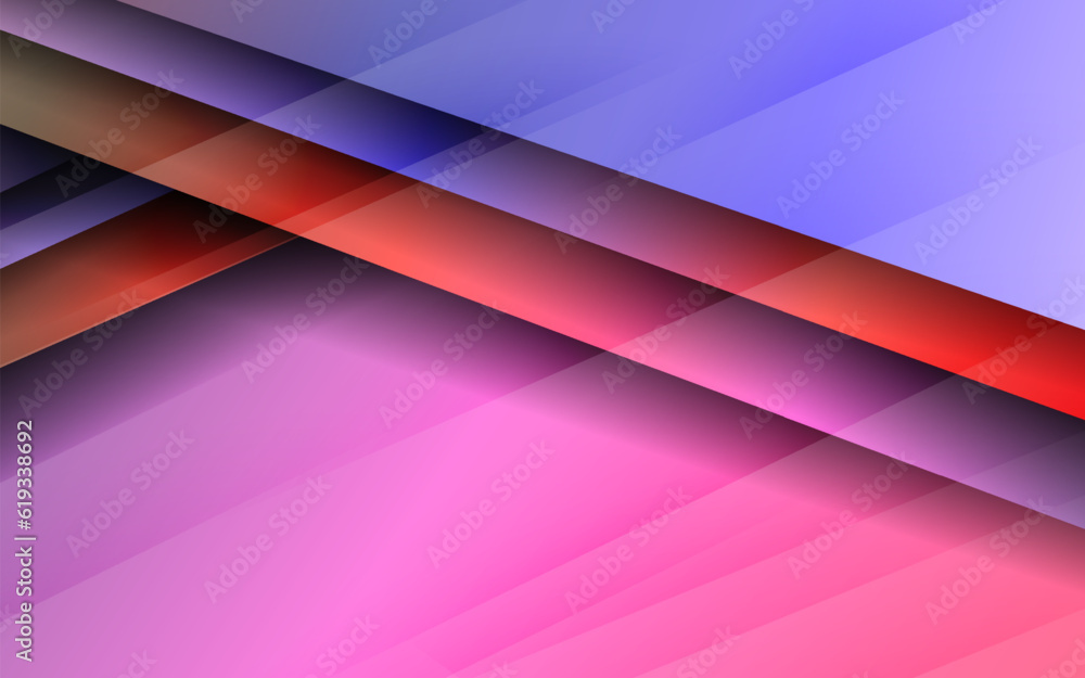 Abstract overlap layer papercut background vector Abstract overlap layer papercut background vector