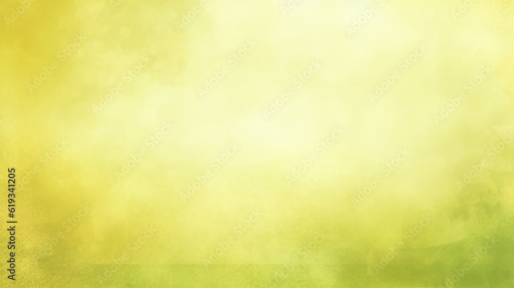 abstract blurred light watercolor fresh green eco background. Generative AI