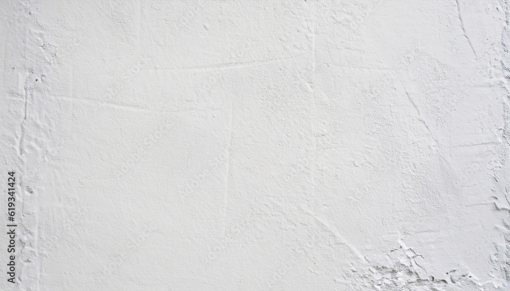 Obraz premium White painted wall texture background - Generative Ai