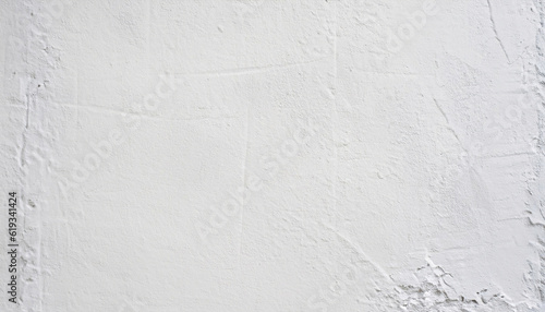 White painted wall texture background - Generative Ai