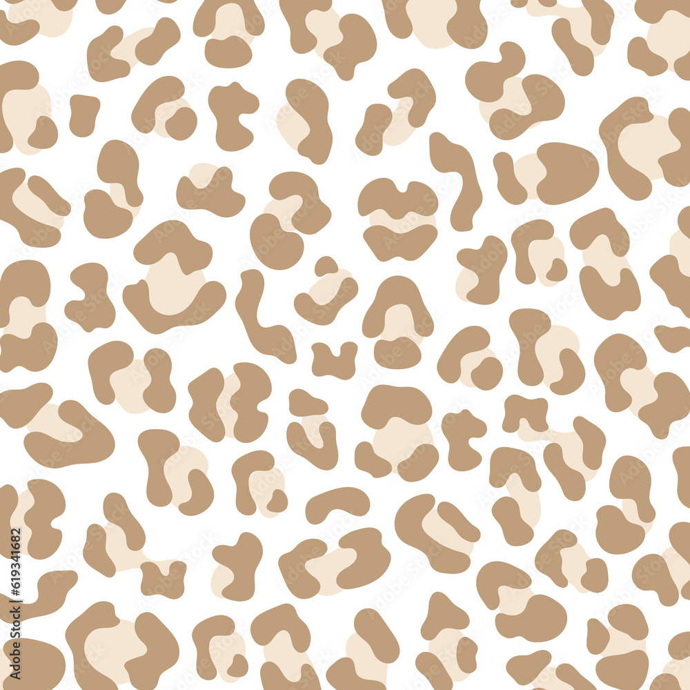 Obraz premium Leopard print pattern animal seamless.