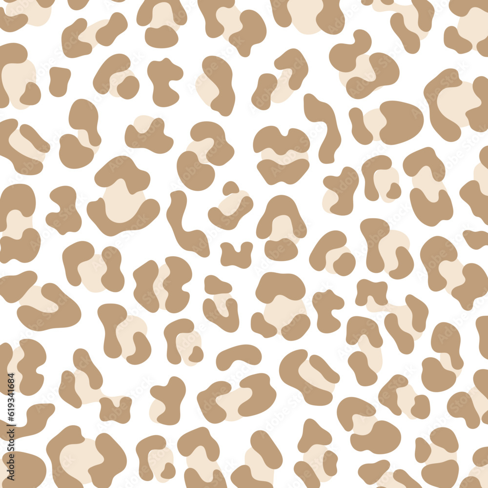Obraz premium Leopard print pattern animal seamless.