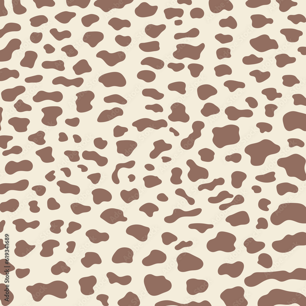 Brown cheetah print pattern animal seamless. Brown cheetah print pattern animal seamless.