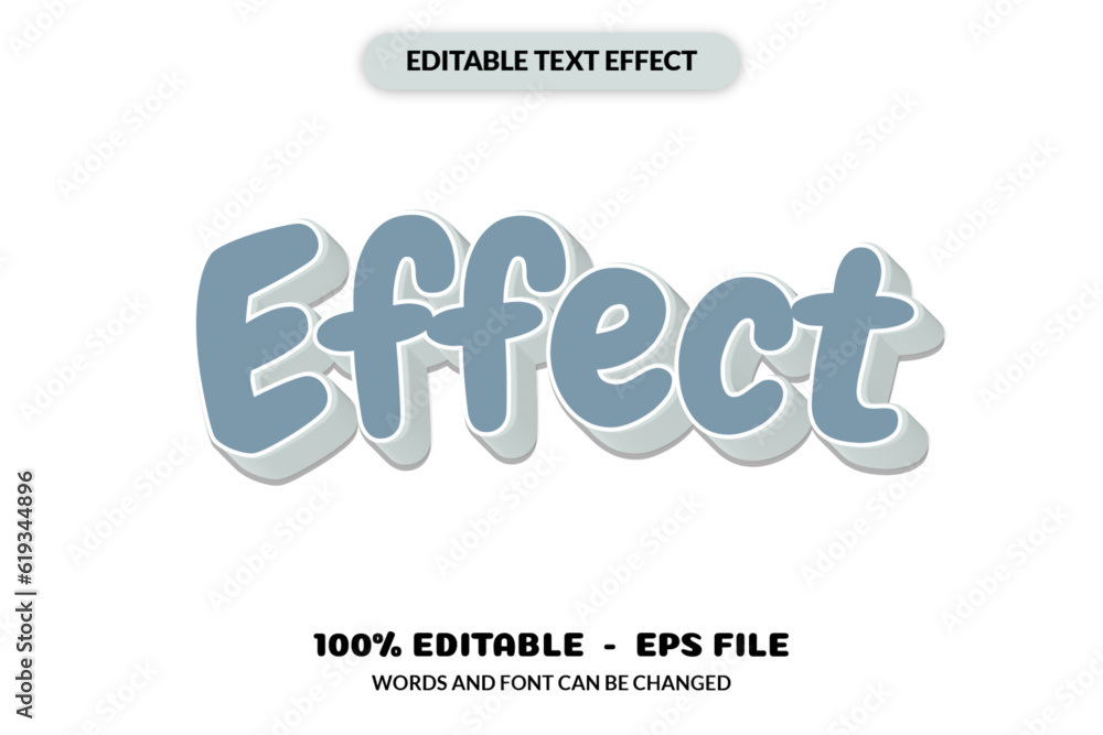 Editable Text Effect Effect Word and Font can Be Changed Editable Text Effect Effect Word and Font can Be Changed