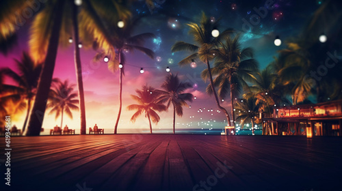 Night Party on the Sea Beach © Voysla