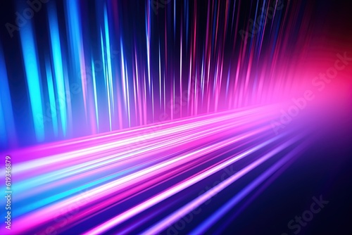 abstract futuristic background with gold PINK blue glowing neon moving high speed wave lines and bokeh lights. Data transfer concept Fantastic wallpaper